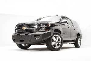 Fab Fours Bumpers & Off-Road Armor | 1350 Offroad - Fab Fours Premium Winch Front Bumper, Black Powder Coat, with No Guard - CS15-F3551-1 - Image 1