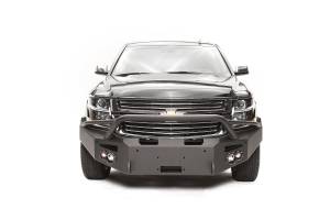 Fab Fours Bumpers & Off-Road Armor | 1350 Offroad - Fab Fours Premium Winch Front Bumper, Black Powder Coat, with Pre-Runner Guard - CS15-F3552-1 - Image 2