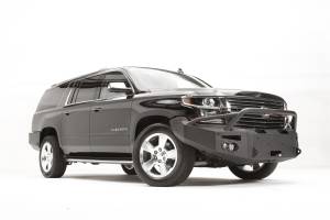 Fab Fours Bumpers & Off-Road Armor | 1350 Offroad - Fab Fours Premium Winch Front Bumper, Bare Steel, with Pre-Runner Guard - CS15-F3552-B - Image 3