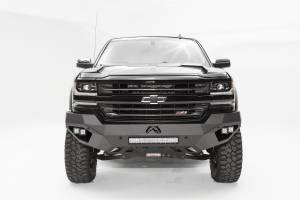 Fab Fours Bumpers & Off-Road Armor | 1350 Offroad - Fab Fours Vengeance Front Bumper, Black Powder Coat, No Guard - CS16-D3851-1 - Image 1