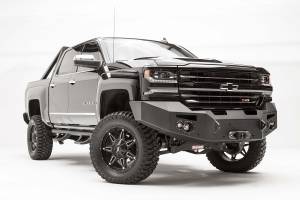 Fab Fours Bumpers & Off-Road Armor | 1350 Offroad - Fab Fours Premium Winch Front Bumper, Bare Steel, with No Guard - CS16-F3851-B - Image 2