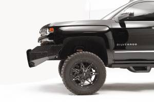 Fab Fours Bumpers & Off-Road Armor | 1350 Offroad - Fab Fours Black Steel Front Bumper, Black Powder Coat, with No Guard - CS16-K3861-1 - Image 4