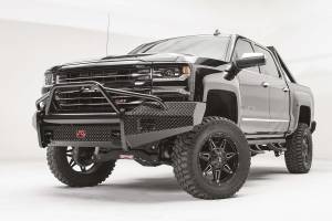 Fab Fours Bumpers & Off-Road Armor | 1350 Offroad - Fab Fours Black Steel Front Bumper, Black Powder Coat, with Pre-Runner Guard - CS16-K3862-1 - Image 2