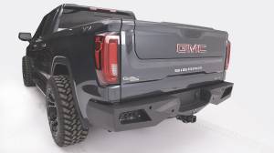Fab Fours Bumpers & Off-Road Armor | 1350 Offroad - Fab Fours Vengeance Rear Bumper, Black Powder Coat, with Sensors - CS19-E4051-1 - Image 4