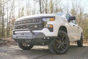 Fab Fours Bumpers & Off-Road Armor | 1350 Offroad - Fab Fours Vengeance Front Bumper, Black Powder Coat, Sensor Bumper, with Pre-Runner Guard - CS22-D5652-1 - Image 1