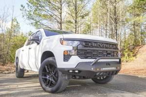 Fab Fours Bumpers & Off-Road Armor | 1350 Offroad - Fab Fours Vengeance Front Bumper, with Pre-Runner Guard, Black, for Mount LED Cube Lights - CS22-D5662-1 - Image 3