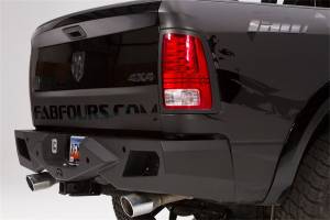 Fab Fours Bumpers & Off-Road Armor | 1350 Offroad - Fab Fours Premium Rear Bumper, Black Powder Coat, with Sensors - DR09-E2951-1 - Image 3