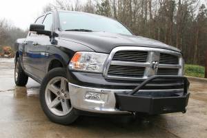 Fab Fours Bumpers & Off-Road Armor | 1350 Offroad - Fab Fours Large Frame Winch Mount, Large Frame Black Powder Coat - DR10-N2460-1 - Image 2