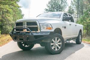 Fab Fours Bumpers & Off-Road Armor | 1350 Offroad - Fab Fours Red Steel Front Bumper, with Pre-Runner Guard - DR10-RS2962-1 - Image 2