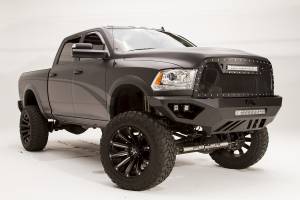 Fab Fours Bumpers & Off-Road Armor | 1350 Offroad - Fab Fours Vengeance Front Bumper, Black Powder Coat, No Guard - DR10-V2951-1 - Image 1