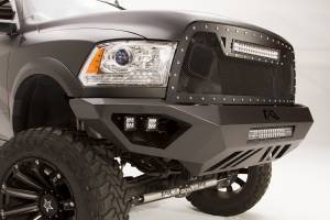 Fab Fours Bumpers & Off-Road Armor | 1350 Offroad - Fab Fours Vengeance Front Bumper, Bare Steel, No Guard - DR10-V2951-B - Image 2