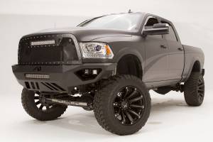 Fab Fours Bumpers & Off-Road Armor | 1350 Offroad - Fab Fours Vengeance Front Bumper, Bare Steel, No Guard - DR10-V2951-B - Image 4