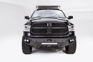 Fab Fours Bumpers & Off-Road Armor | 1350 Offroad - Fab Fours Vengeance Front Bumper, Black Powder Coat, No Guard - DR13-D2951-1 - Image 2