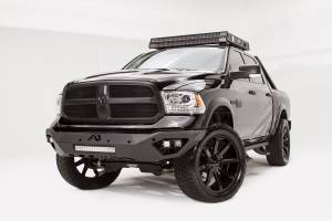 Fab Fours Bumpers & Off-Road Armor | 1350 Offroad - Fab Fours Vengeance Front Bumper, Black Powder Coat, No Guard - DR13-D2951-1 - Image 3
