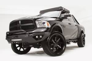 Fab Fours Bumpers & Off-Road Armor | 1350 Offroad - Fab Fours Vengeance Front Bumper, Bare Steel, Pre-Runner Guard - DR13-D2952-B - Image 2