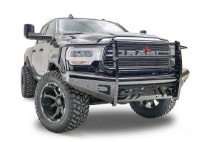 Fab Fours Bumpers & Off-Road Armor | 1350 Offroad - Fab Fours Black Steel Front Bumper, with Full Guard - DR19-S4460-1 - Image 3
