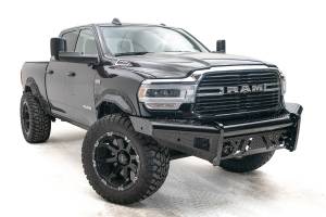 Fab Fours Bumpers & Off-Road Armor | 1350 Offroad - Fab Fours Black Steel Front Bumper, with No Guard - DR19-S4461-1 - Image 3