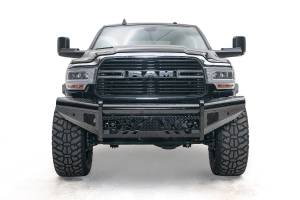 Fab Fours Bumpers & Off-Road Armor | 1350 Offroad - Fab Fours Black Steel Front Bumper, with No Guard - DR19-S4461-1 - Image 1