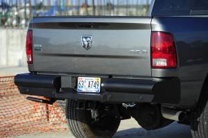 Fab Fours Bumpers & Off-Road Armor | 1350 Offroad - Fab Fours Elite Rear Bumper, Black Powder Coat - DR94-U1650-1 - Image 2