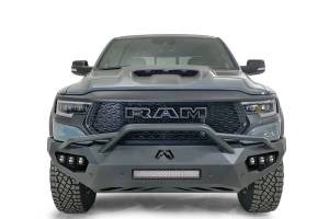 Fab Fours Bumpers & Off-Road Armor | 1350 Offroad - Fab Fours Vengeance Front Bumper, Pre-Runner Guard, Bare Steel - DX21-V4552-B - Image 1