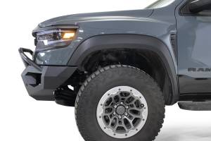 Fab Fours Bumpers & Off-Road Armor | 1350 Offroad - Fab Fours Vengeance Front Bumper, Pre-Runner Guard, 2 Stage Matte Black Powder Coat - DX21-V4552-1 - Image 3