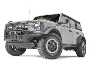Fab Fours Bumpers & Off-Road Armor | 1350 Offroad - Fab Fours Stubby Bumper, with Pre-Runner Guard, 2 Stage Matte Black Powder Coat - FB21-B5252-1 - Image 2