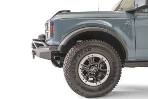 Fab Fours Bumpers & Off-Road Armor | 1350 Offroad - Fab Fours Stubby Bumper, with Pre-Runner Guard, 2 Stage Matte Black Powder Coat - FB21-B5252-1 - Image 3