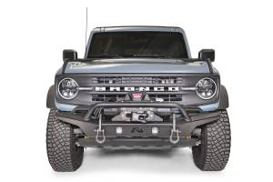 Fab Fours Bumpers & Off-Road Armor | 1350 Offroad - Fab Fours Stubby Bumper, with Pre-Runner Guard, Bare Steel - FB21-B5252-B - Image 1