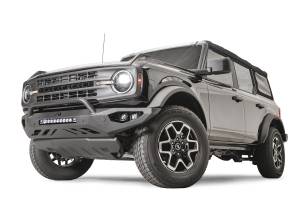 Fab Fours Bumpers & Off-Road Armor | 1350 Offroad - Fab Fours Vengeance Front Bumper, with Pre-Runner Guard, Bare Steel - FB21-D5252-B - Image 3