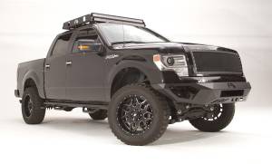 Fab Fours Bumpers & Off-Road Armor | 1350 Offroad - Fab Fours Vengeance Front Bumper, Black Powder Coat, No Guard - FF09-D1951-1 - Image 5