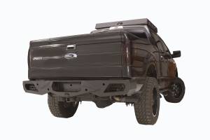 Fab Fours Bumpers & Off-Road Armor | 1350 Offroad - Fab Fours Vengeance Rear Bumper, Black Powder Coat - FF09-E1751-1 - Image 1