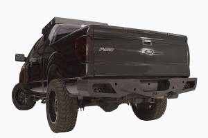 Fab Fours Bumpers & Off-Road Armor | 1350 Offroad - Fab Fours Vengeance Rear Bumper, Black Powder Coat - FF09-E1751-1 - Image 2