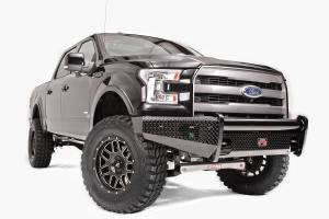 Fab Fours Bumpers & Off-Road Armor | 1350 Offroad - Fab Fours Black Steel Front Ranch Bumper, Black Powder Coat, without Grill Guard - FF09-K1961-1 - Image 2