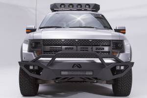 Fab Fours Bumpers & Off-Road Armor | 1350 Offroad - Fab Fours Vengeance Front Bumper, Black Powder Coat, Pre-Runner - FF10-D1962-1 - Image 1