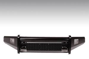 Fab Fours Bumpers & Off-Road Armor | 1350 Offroad - Fab Fours Black Steel Front Ranch Bumper, Black Powder Coat, without Full Grill Guard - FF15-K3251-1 - Image 1