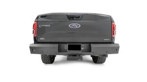 Fab Fours Bumpers & Off-Road Armor | 1350 Offroad - Fab Fours Red Steel Rear Bumper - FF15-RT3250-1 - Image 1