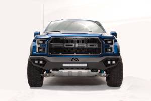 Fab Fours Bumpers & Off-Road Armor | 1350 Offroad - Fab Fours Vengeance Front Bumper, Black Powder Coat - FF17-D4351-1 - Image 1
