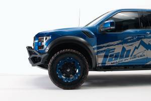 Fab Fours Bumpers & Off-Road Armor | 1350 Offroad - Fab Fours Vengeance Front Bumper, Bare Steel, with Pre-Runner Guard - FF17-D4352-B - Image 3