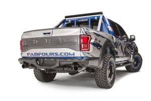 Fab Fours Bumpers & Off-Road Armor | 1350 Offroad - Fab Fours Aero Rear Bumper, Bare Steel - FF17-E4371-B - Image 2