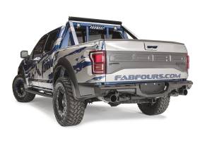 Fab Fours Bumpers & Off-Road Armor | 1350 Offroad - Fab Fours Aero Rear Bumper, Black Powder Coat - FF17-E4371-1 - Image 3