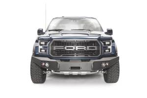 Fab Fours Bumpers & Off-Road Armor | 1350 Offroad - Fab Fours Premium Winch Front Bumper, Bare Steel, with No Guard - FF17-H4351-B - Image 1