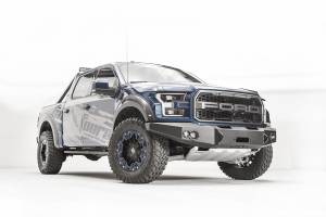 Fab Fours Bumpers & Off-Road Armor | 1350 Offroad - Fab Fours Premium Winch Front Bumper, Bare Steel, with No Guard - FF17-H4351-B - Image 3