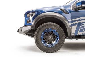 Fab Fours Bumpers & Off-Road Armor | 1350 Offroad - Fab Fours Premium Winch Front Bumper, Black Powder Coat, with No Guard - FF17-H4351-1 - Image 4