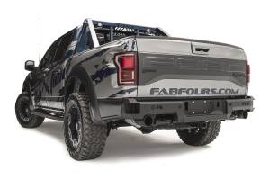 Fab Fours Bumpers & Off-Road Armor | 1350 Offroad - Fab Fours Premium Rear Sensor Bumper, Black Powder Coat - FF17-W4351-1 - Image 2