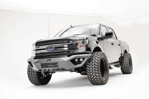 Fab Fours Bumpers & Off-Road Armor | 1350 Offroad - Fab Fours Vengeance Front Bumper, Black Powder Coat, without Guard - FF18-D4551-1 - Image 4