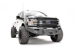 Fab Fours Bumpers & Off-Road Armor | 1350 Offroad - Fab Fours Premium Winch Front Bumper, Bare Steel, without Guard - FF18-H4551-B - Image 3