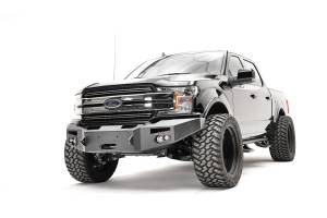 Fab Fours Bumpers & Off-Road Armor | 1350 Offroad - Fab Fours Premium Winch Front Bumper, Bare Steel, without Guard - FF18-H4551-B - Image 2