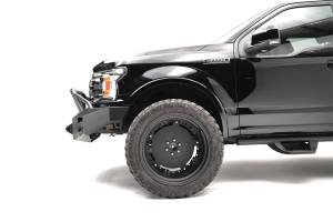Fab Fours Bumpers & Off-Road Armor | 1350 Offroad - Fab Fours Premium Winch Front Bumper, Bare Steel, with Pre-Runner Guard - FF18-H4552-B - Image 4