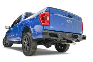 Fab Fours Bumpers & Off-Road Armor | 1350 Offroad - Fab Fours Vengeance Rear Bumper, Bare Steel, with Predrilled Sensor Holes - FF21-E5051-B - Image 2