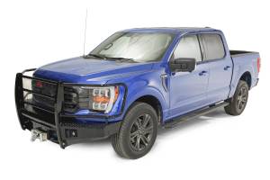 Fab Fours Bumpers & Off-Road Armor | 1350 Offroad - Fab Fours Black Steel Front Bumper, Full Guard, Lower Guard, 14 Gauge Steel Construction - FF21-K5060-1 - Image 2